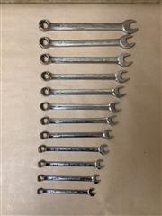 BLUE POINT BLPCWSM712B 12PC 8MM-19MM 12PT METRIC COMBINATION WRENCH SET